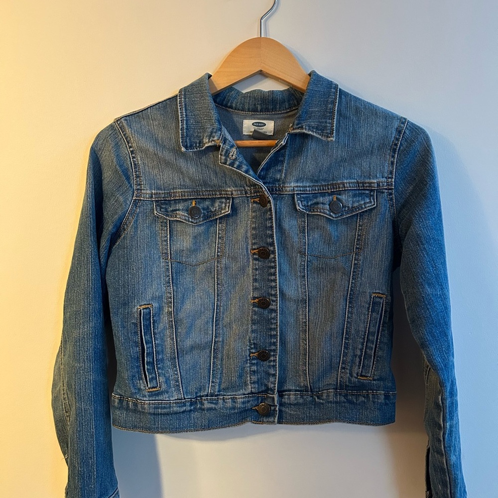 Girls Old Navy Blue Denim Jacket